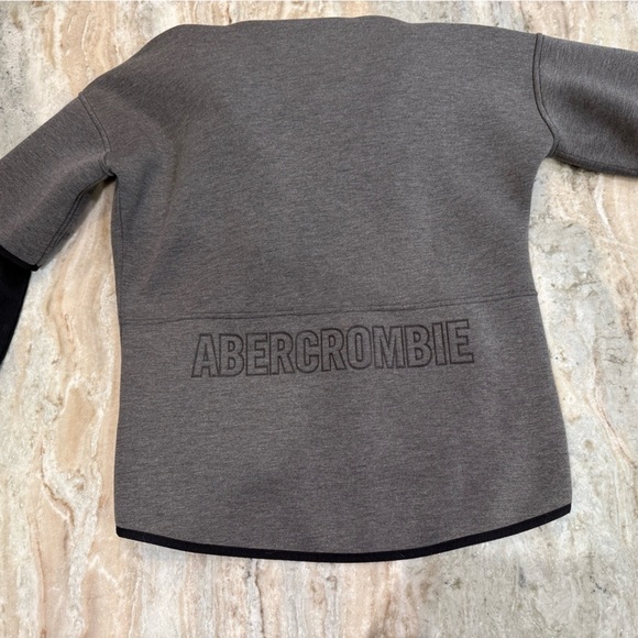 Women’s ABERCROMBIE & FITCH Neoprene activewear zip up hoodie- Size Small - Picture 6 of 11